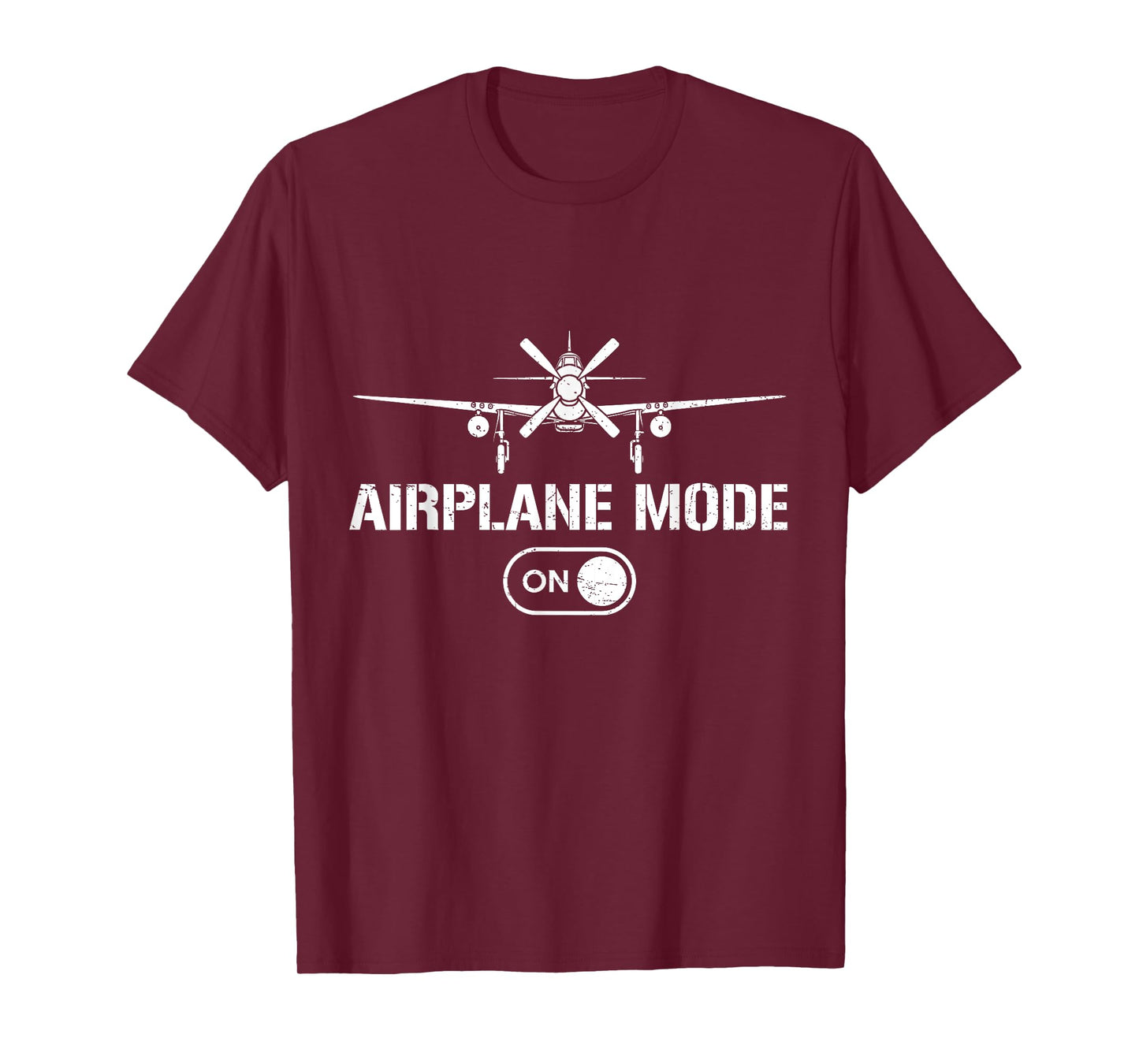 Airplane Mode Funny P-51 Mustang World War 2 Fighter Planes T-Shirt
