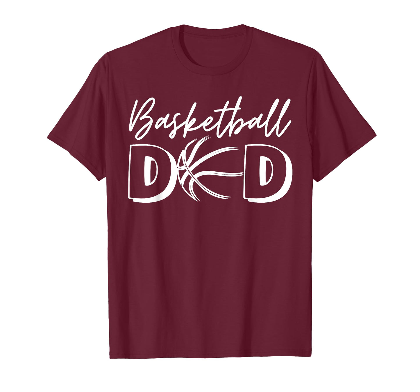 Basketball Dad For Men Family Matching Funny Basketball Dad T-Shirt