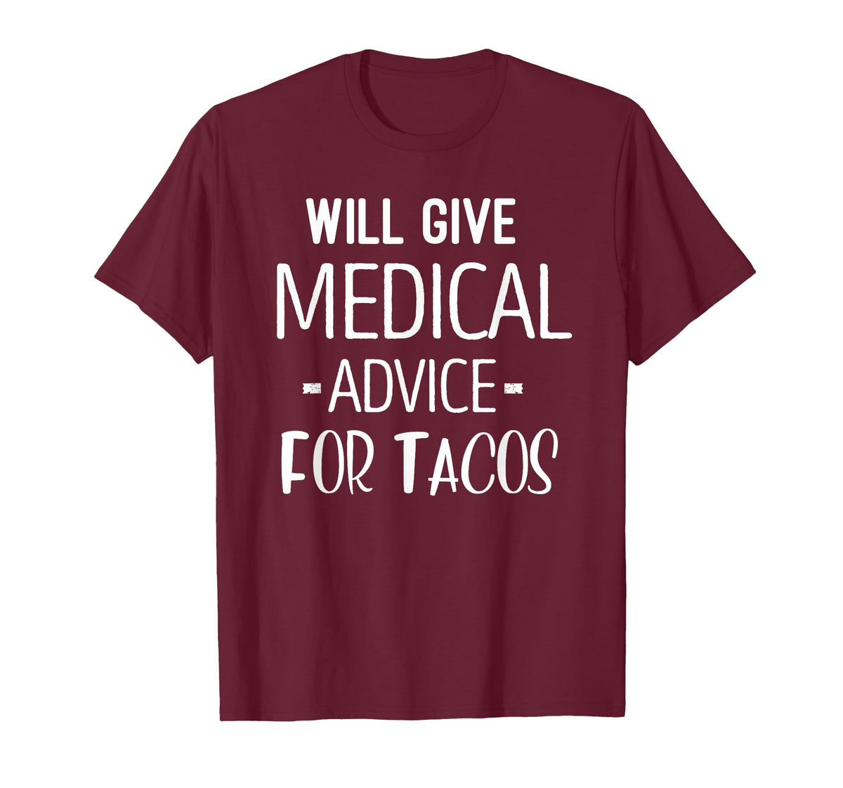 Medical School Shirts Ithry Women's Grey Modern Casual T-Shirt Taco Eating Tuesday Tee T-Shirt Small