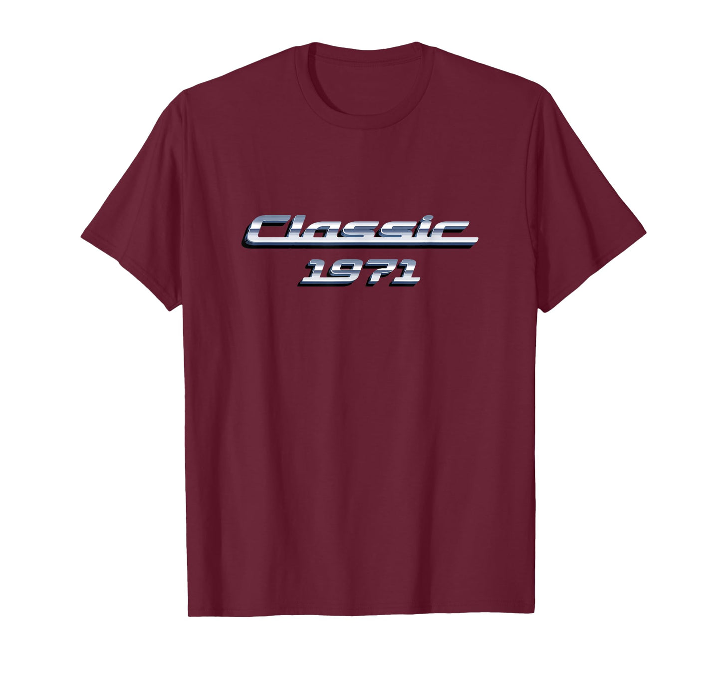 54th Birthday Vintage Classic Car 54 Year Old Classic 1971 T-Shirt