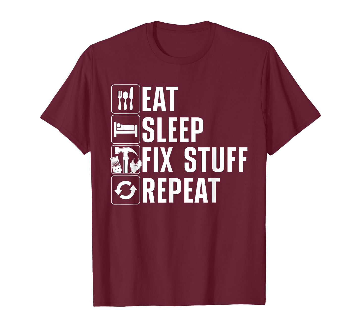 Cool Handyman For Men Women Maintenance Mechanic Electrician T-Shirt