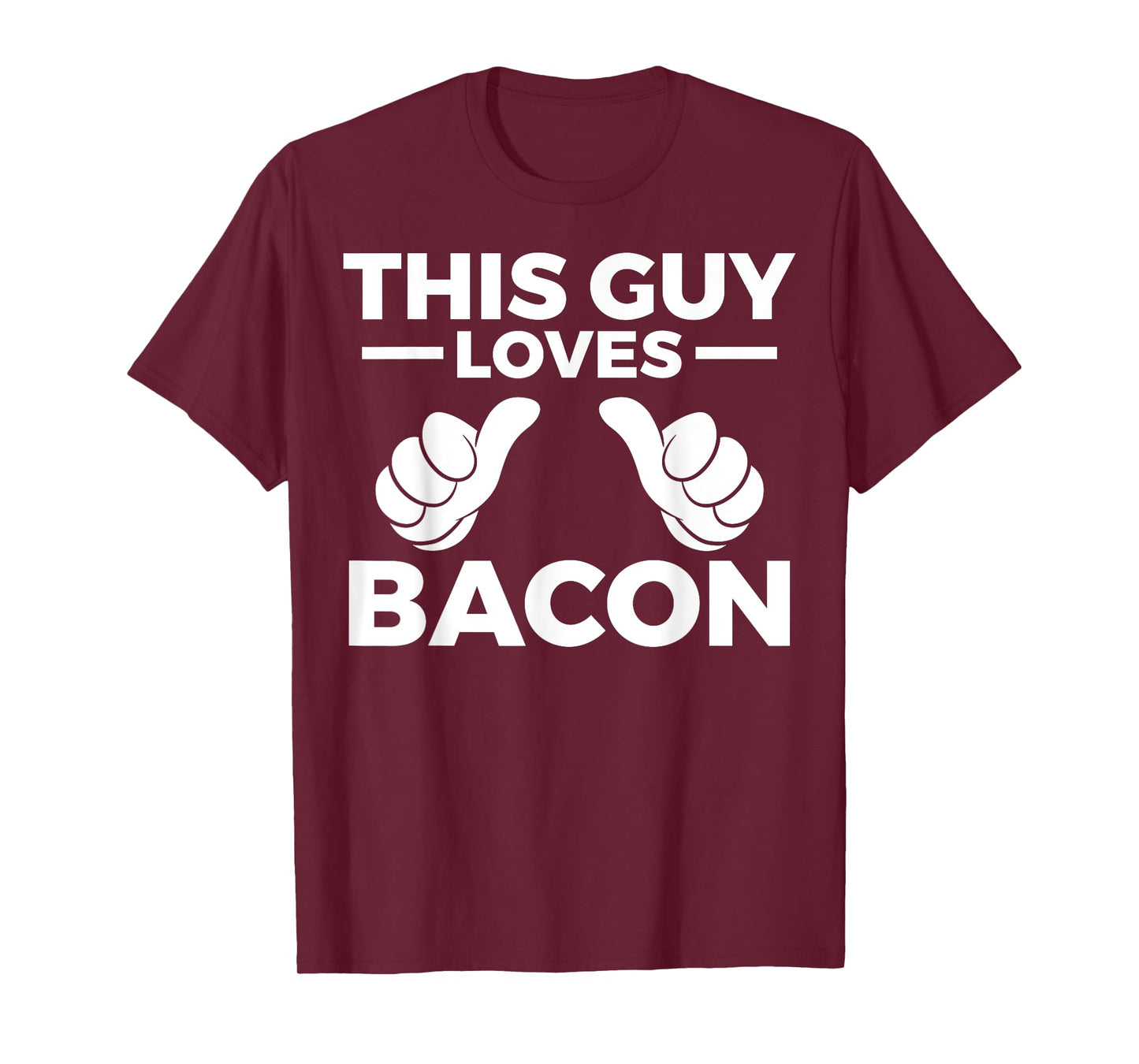 Cool Bacon Costume For Men Boys Kids Meat Food Bacon Lover T-Shirt