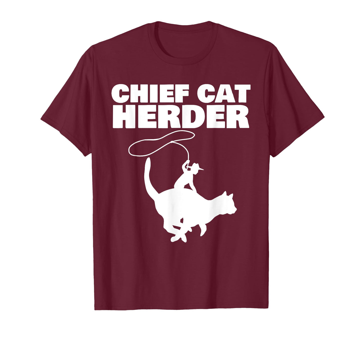 Chief Cat Herder T-Shirt for Men Women