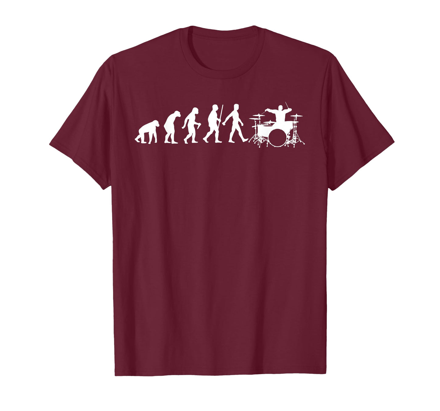 Best Drummer Art For Men Women Drum Set Player Musician T-Shirt