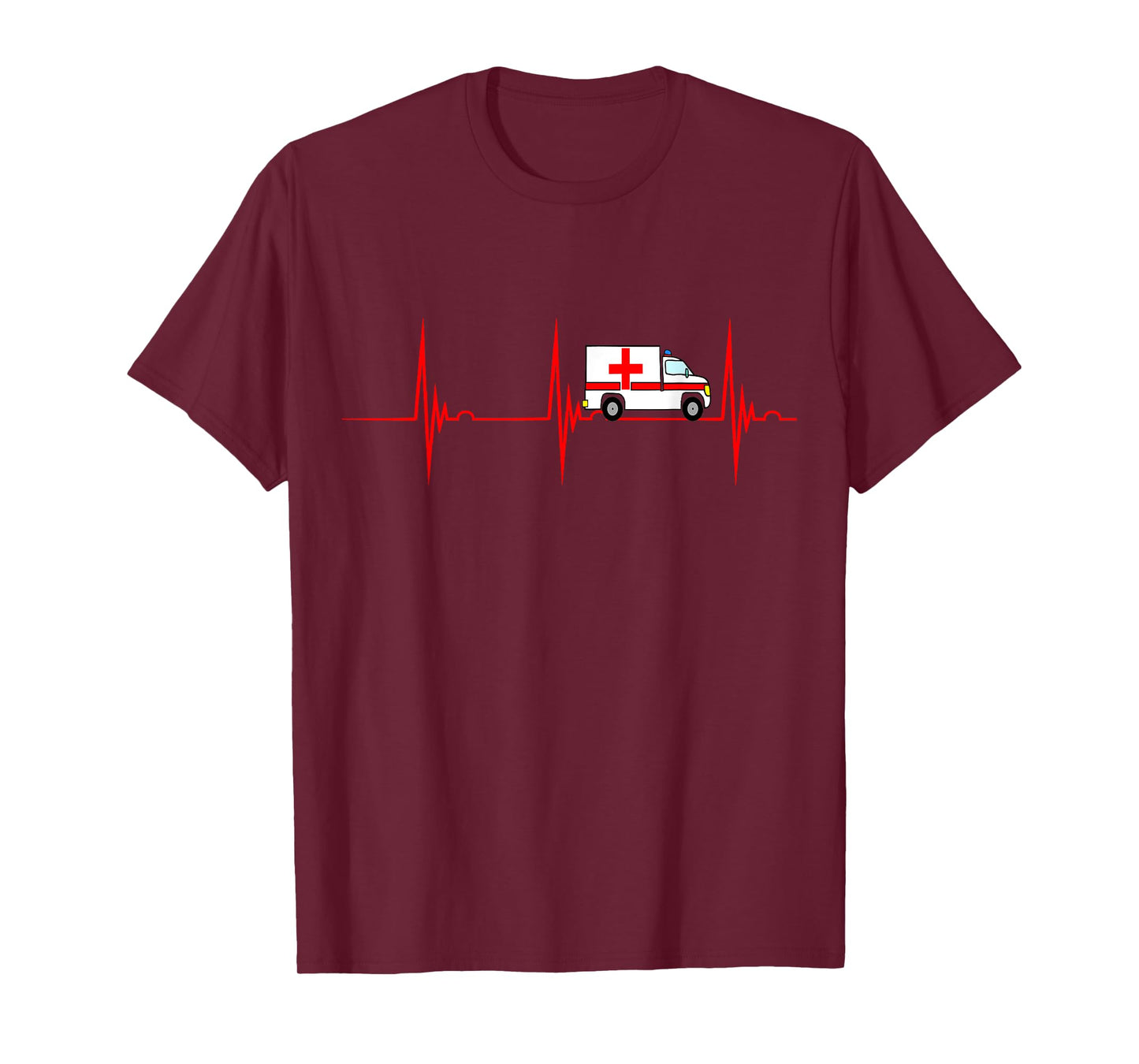 Ambulance ambulance heartbeat ECG pulse ambulance T-Shirt