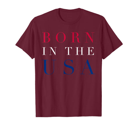 Born in The USA Tee Shirt T-Shirt