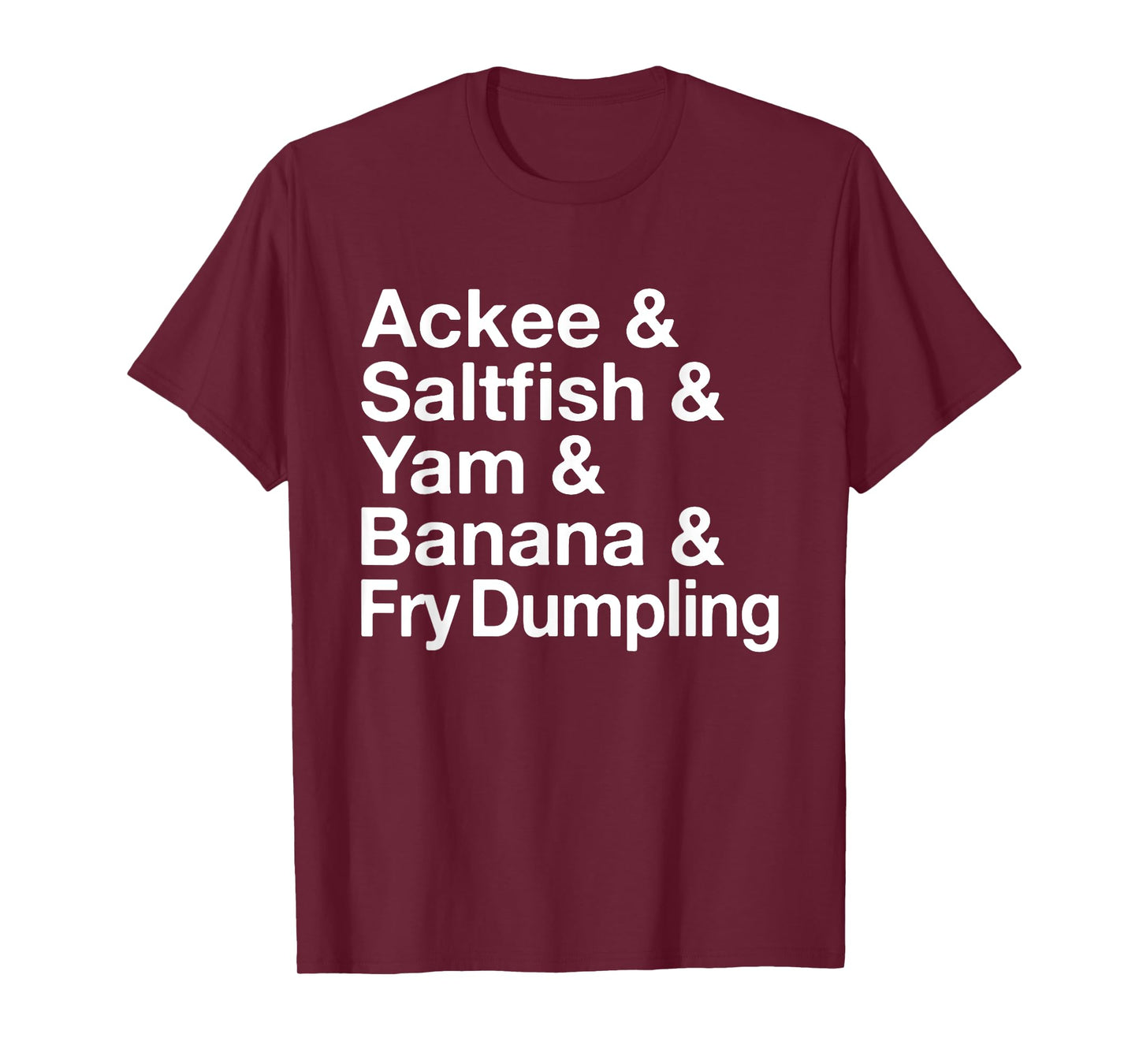Jamaican National Dish! Ackee & Saltfish Yardie T-Shirt
