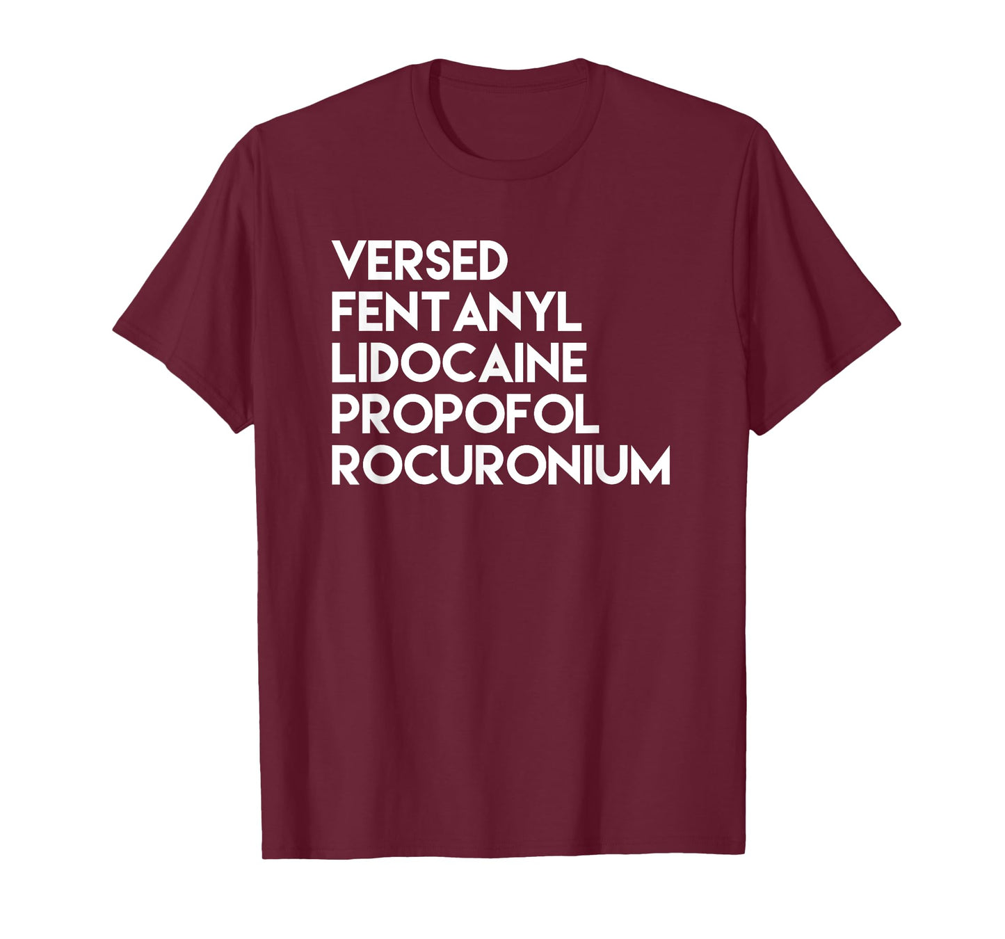 Awesome Anesthesia Induction Tshirt T-Shirt