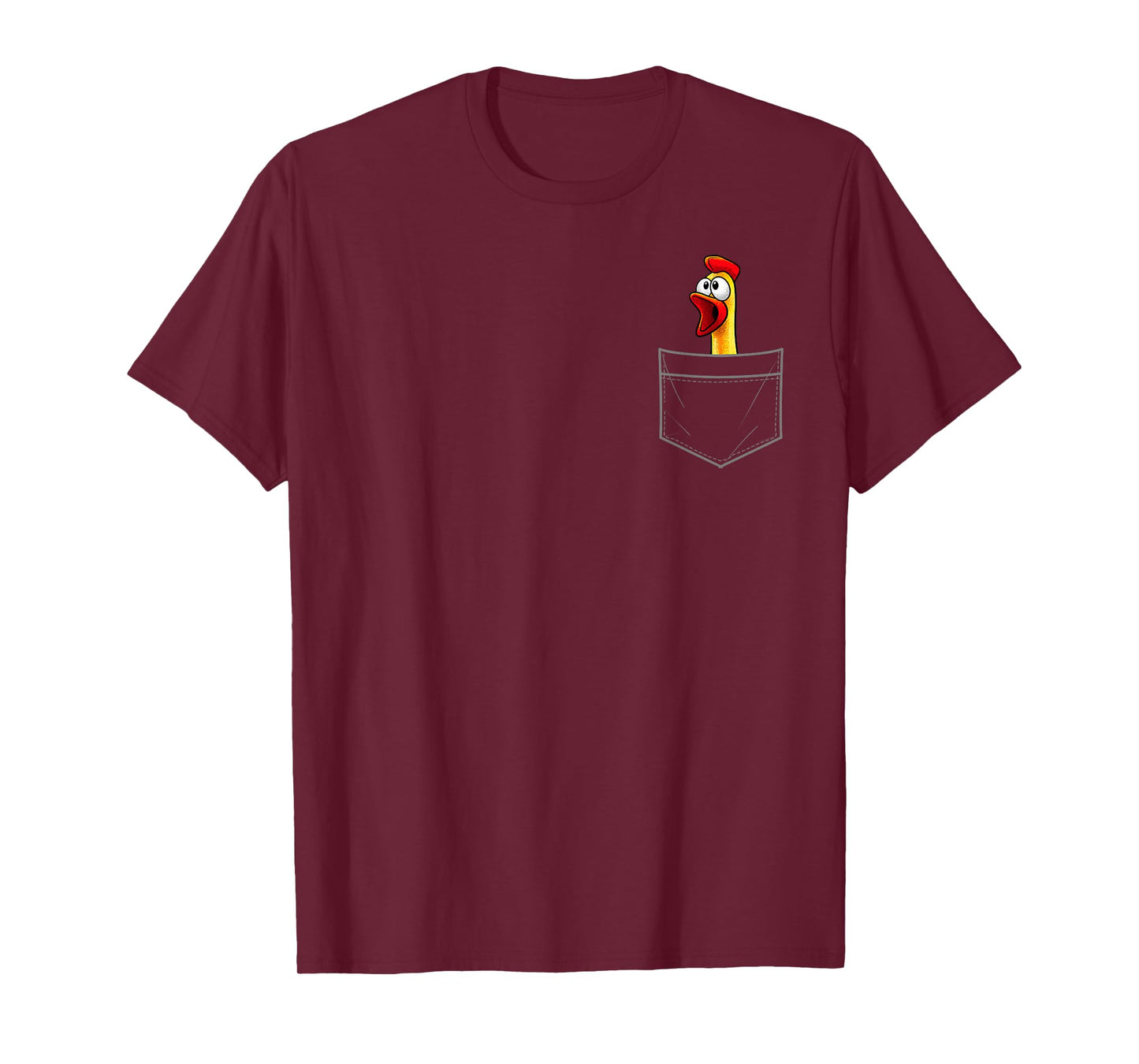 Cool Rubber Chicken For Men Women Kids Animal Chicken Lovers T-Shirt
