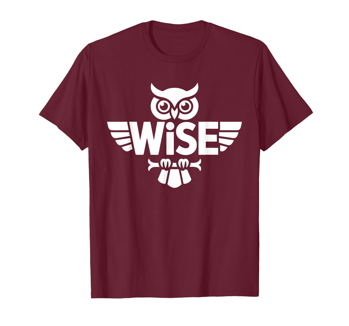 Wise Owl Word Art - Teachers & Grandparents Design T-Shirt