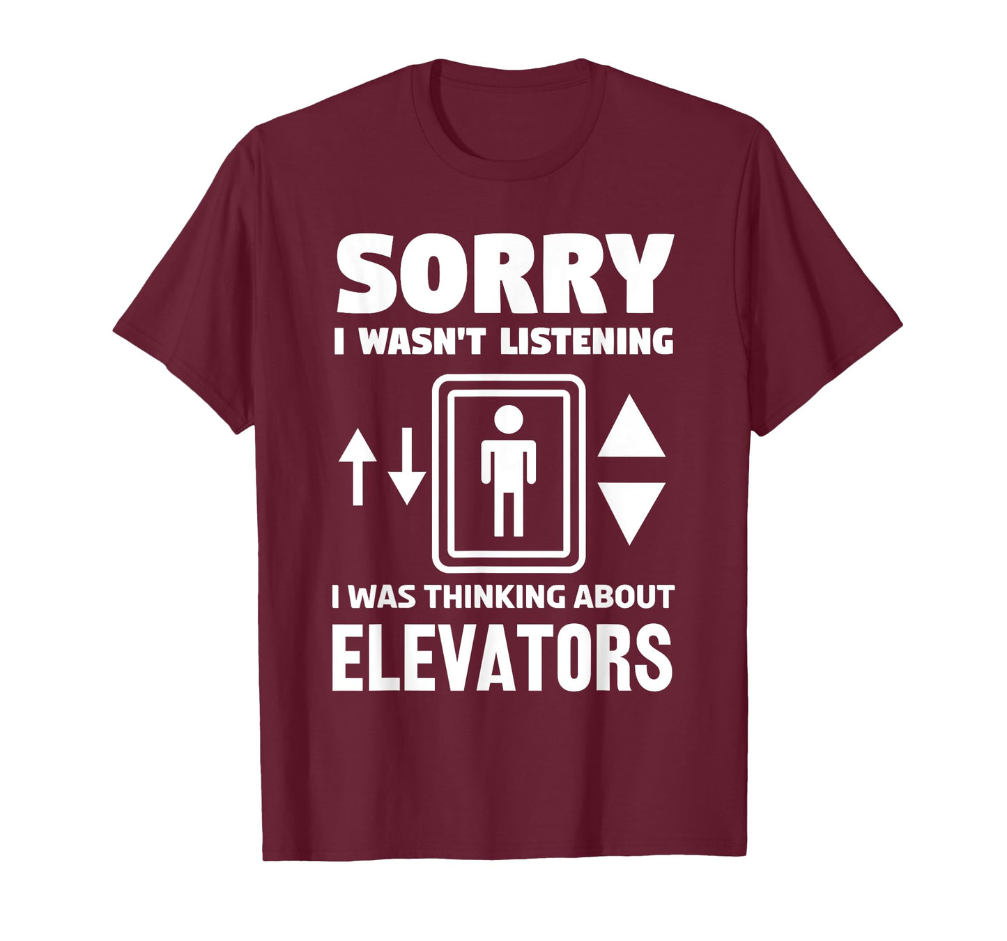 Cool Elevator Art Men Women Inspector Mechanic Maintenance T-Shirt