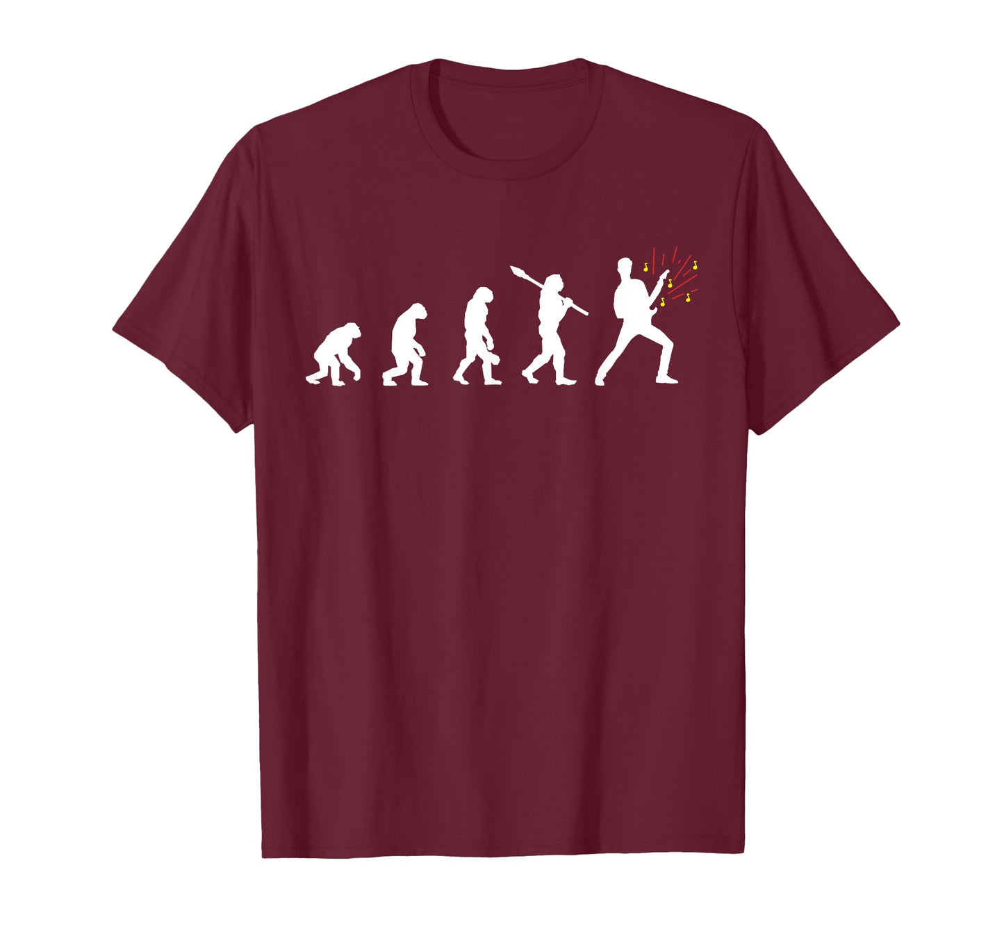 Evolution Of Man Guitar, Rock Shirt, Guitarist Gift T-Shirt
