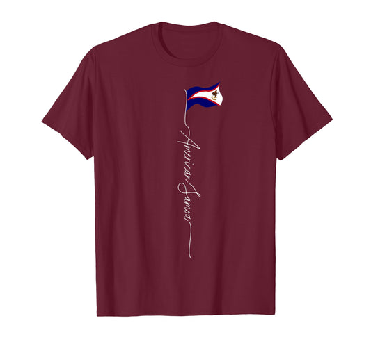 American Samoa Flag, American Samoan Patriotic Flag T-Shirt