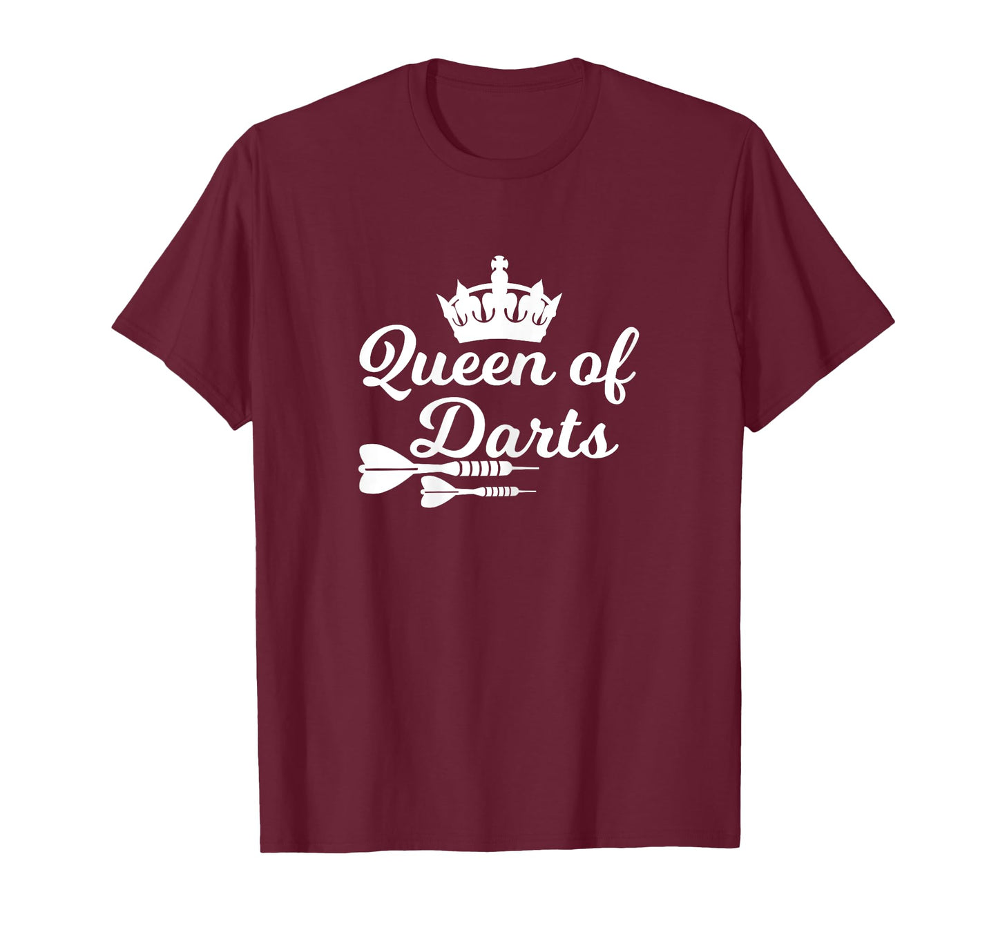 Queen of Darts - Funny Dart Design for Women T-Shirt