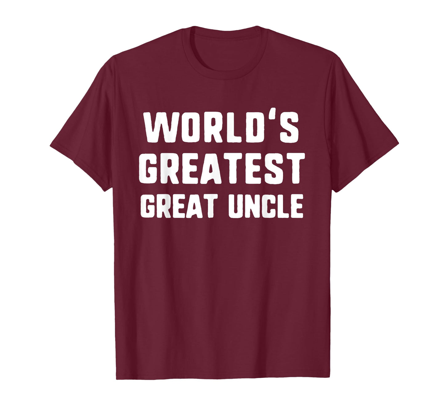 World's Greatest Great Uncle Funny Family T-Shirt