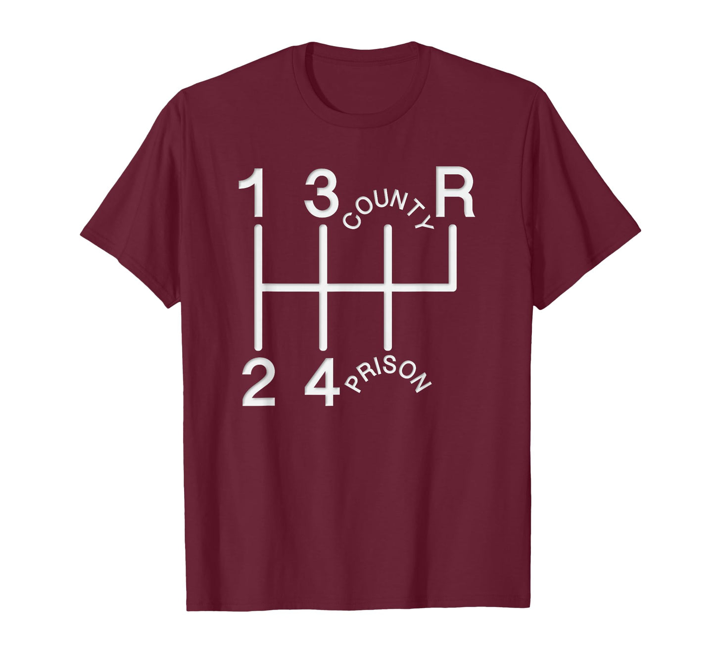 1st 2nd 3rd 4th COUNTY PRISON Shift knob t-shirt T-Shirt