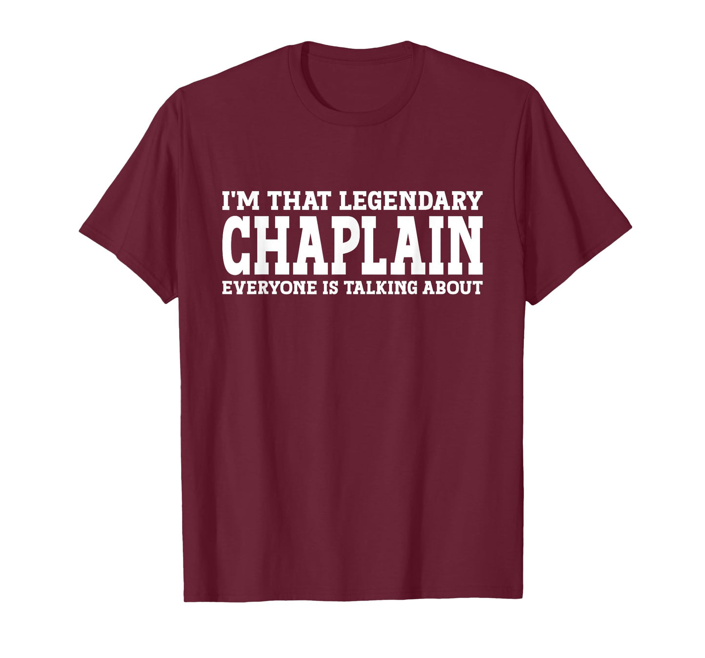 Chaplain Job Title Employee Funny Worker Profession Chaplain T-Shirt