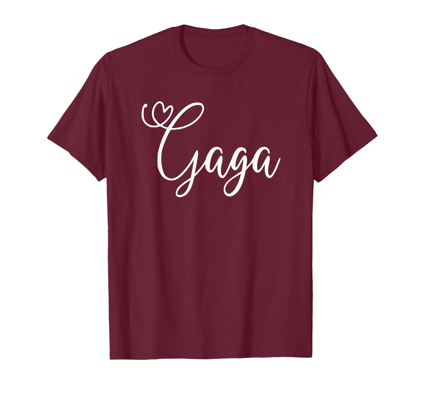 Gaga Cute Heart Grandma T-Shirt