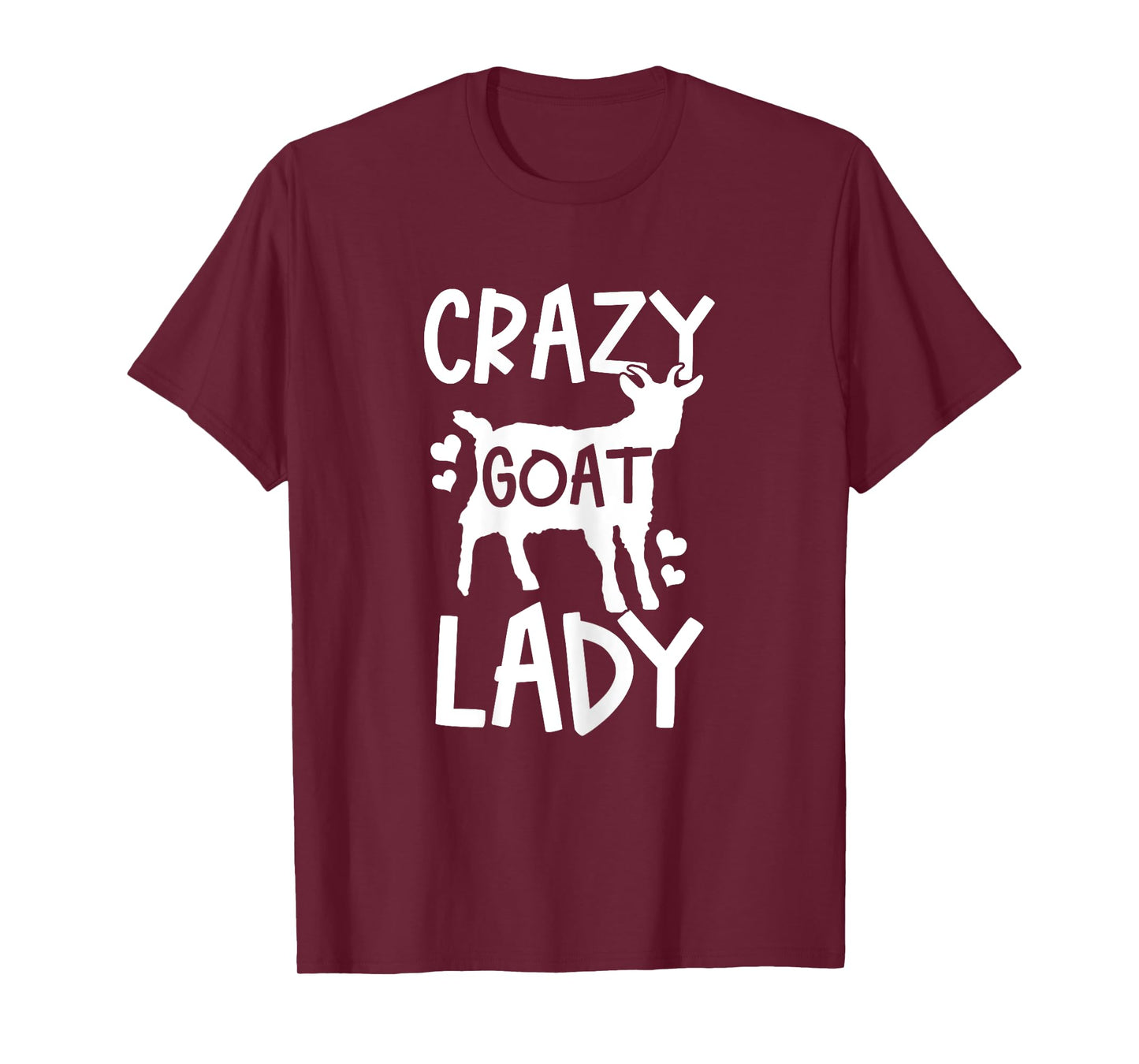 Crazy Goat Lady Funny Farmer Farm Animal Gift T-Shirt