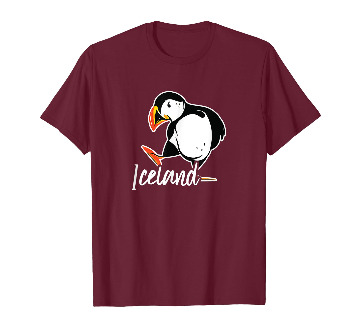 Iceland Shirt with Puffin Bird T-Shirt