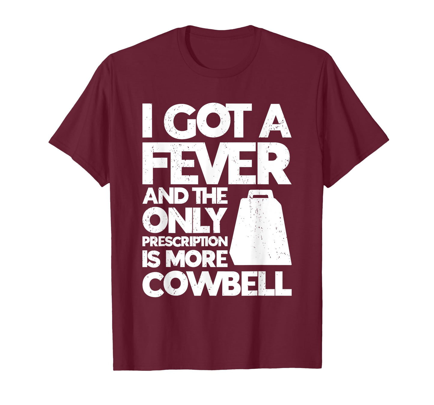 Cow Bell More Cowbell Vintage Funny Drummer Cowbell Funny T-Shirt