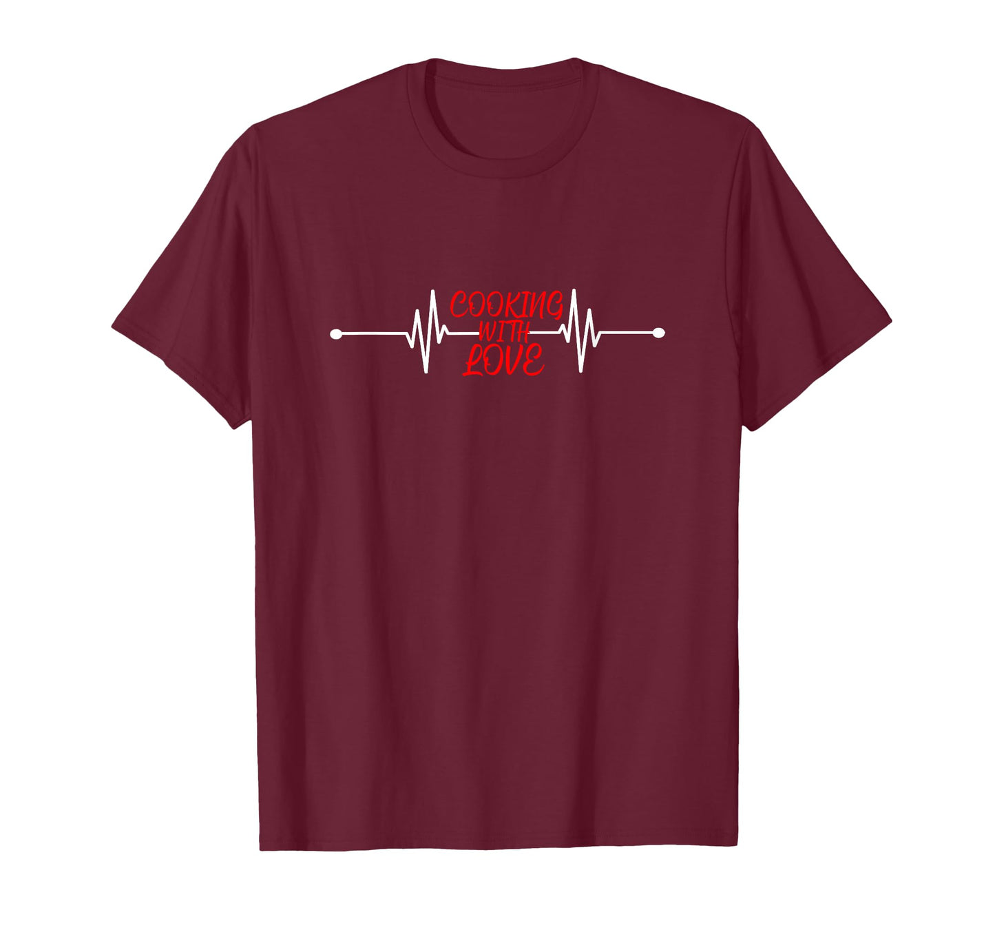 Cooking with love Funny Cooking Chef Gift T-Shirt
