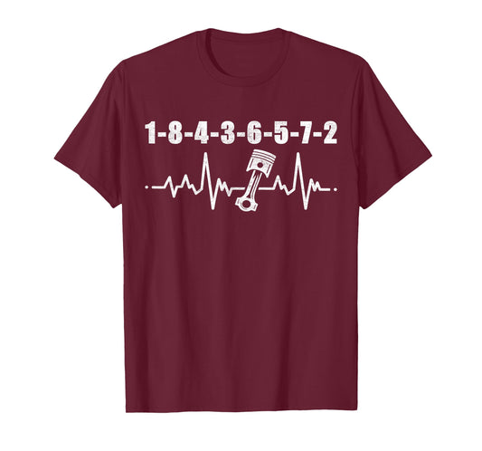 18436572 Firing Order Small Block Engine V8 Big Block T-Shirt