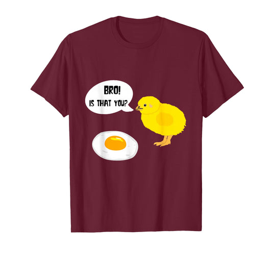Cute Chick Funny Fried Egg Humour Breakfast Eggs Egg T-Shirt