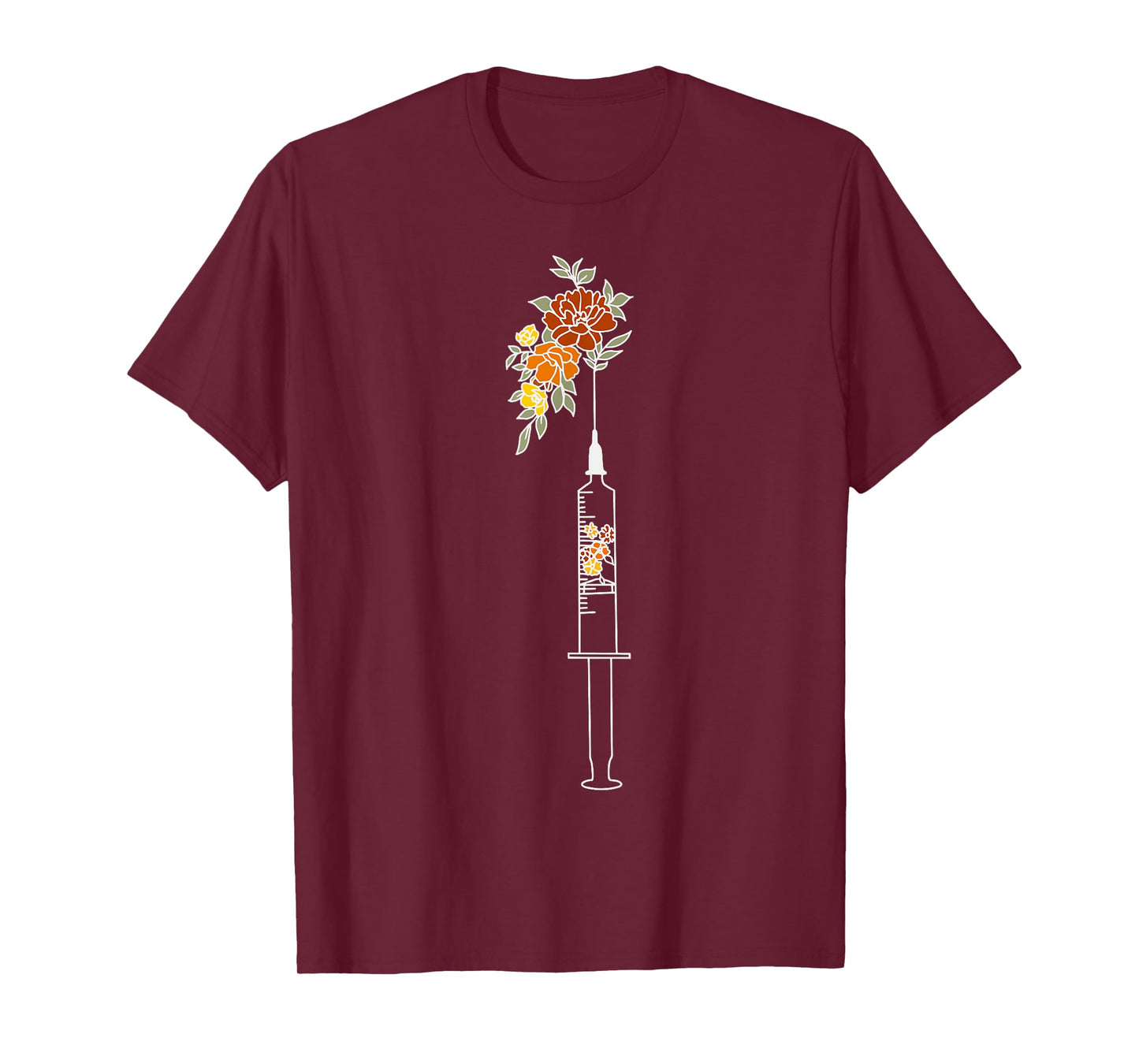 Aesthetic Nurse Injector Floral Medspa Botox Dealer Cosmetic T-Shirt
