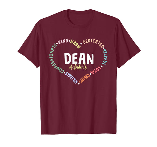 Administrator Appreciation Dean Of Students Back To School T-Shirt