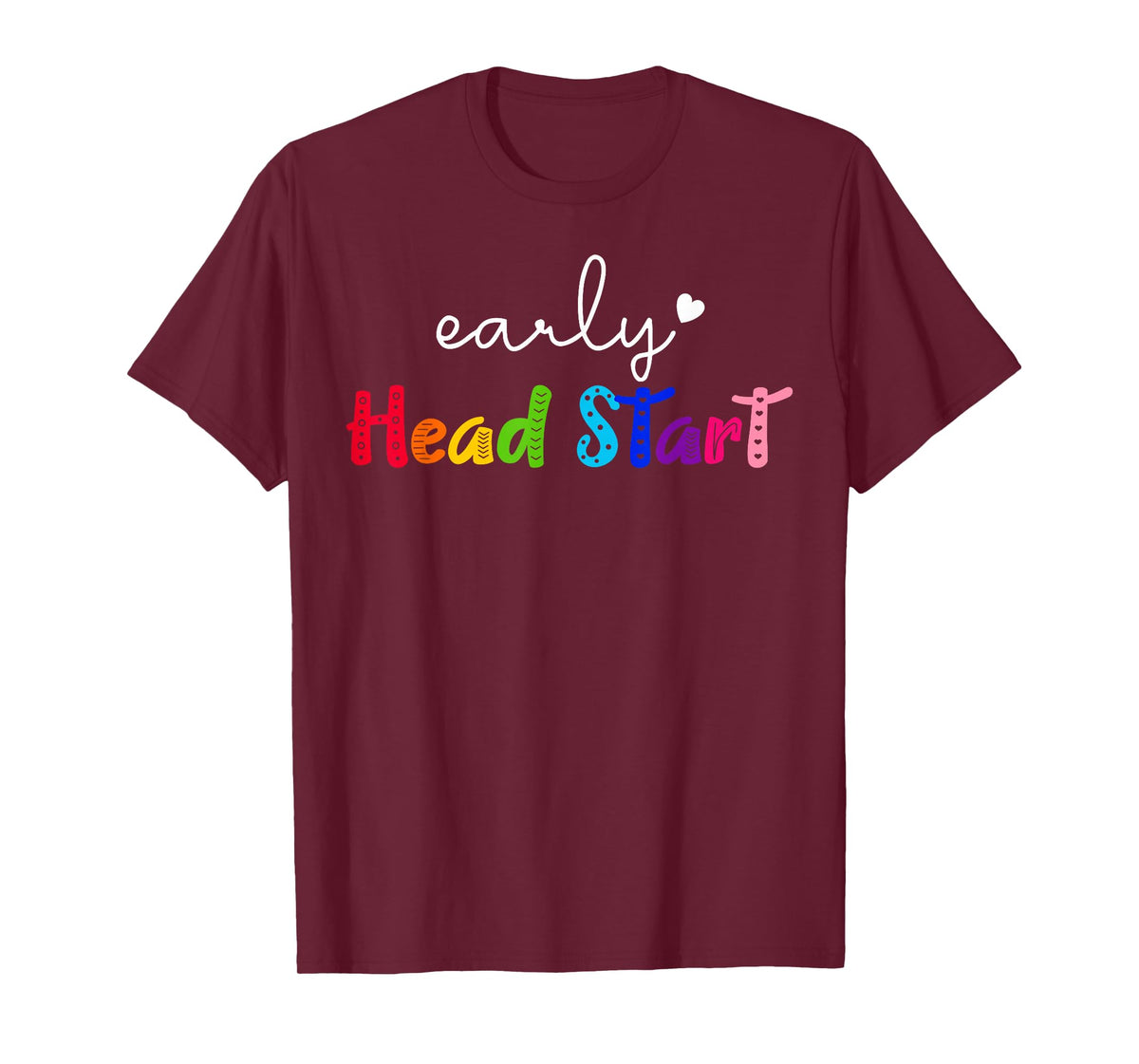 Retro Early Head Start Early Childhood Education Teacher T-Shirt