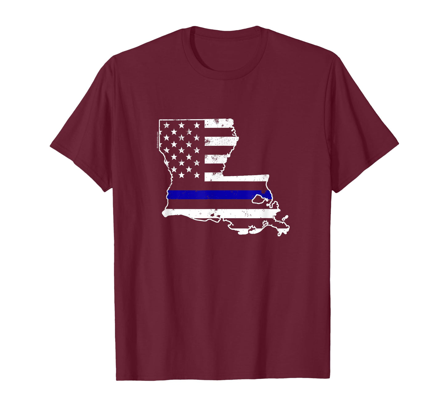 Louisiana Thin Blue Line Police T-Shirt T-Shirt