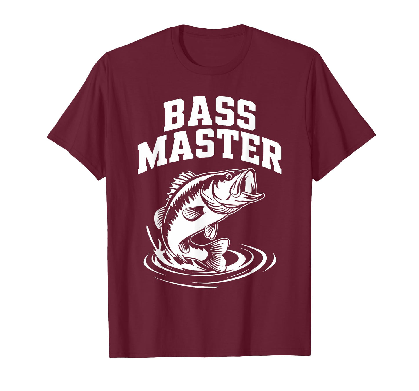 Bass Master, Bass Fish Bass Fishing Fisherman T-Shirt