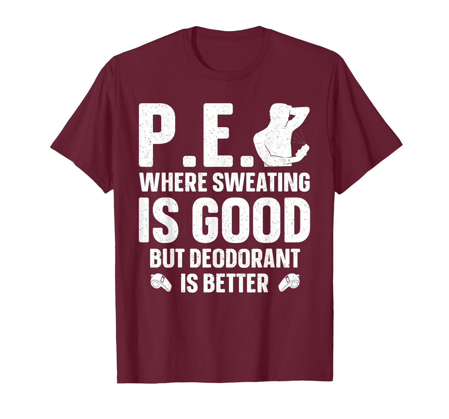 Cool PE Teacher Art For Men Women Physical Education Teacher T-Shirt