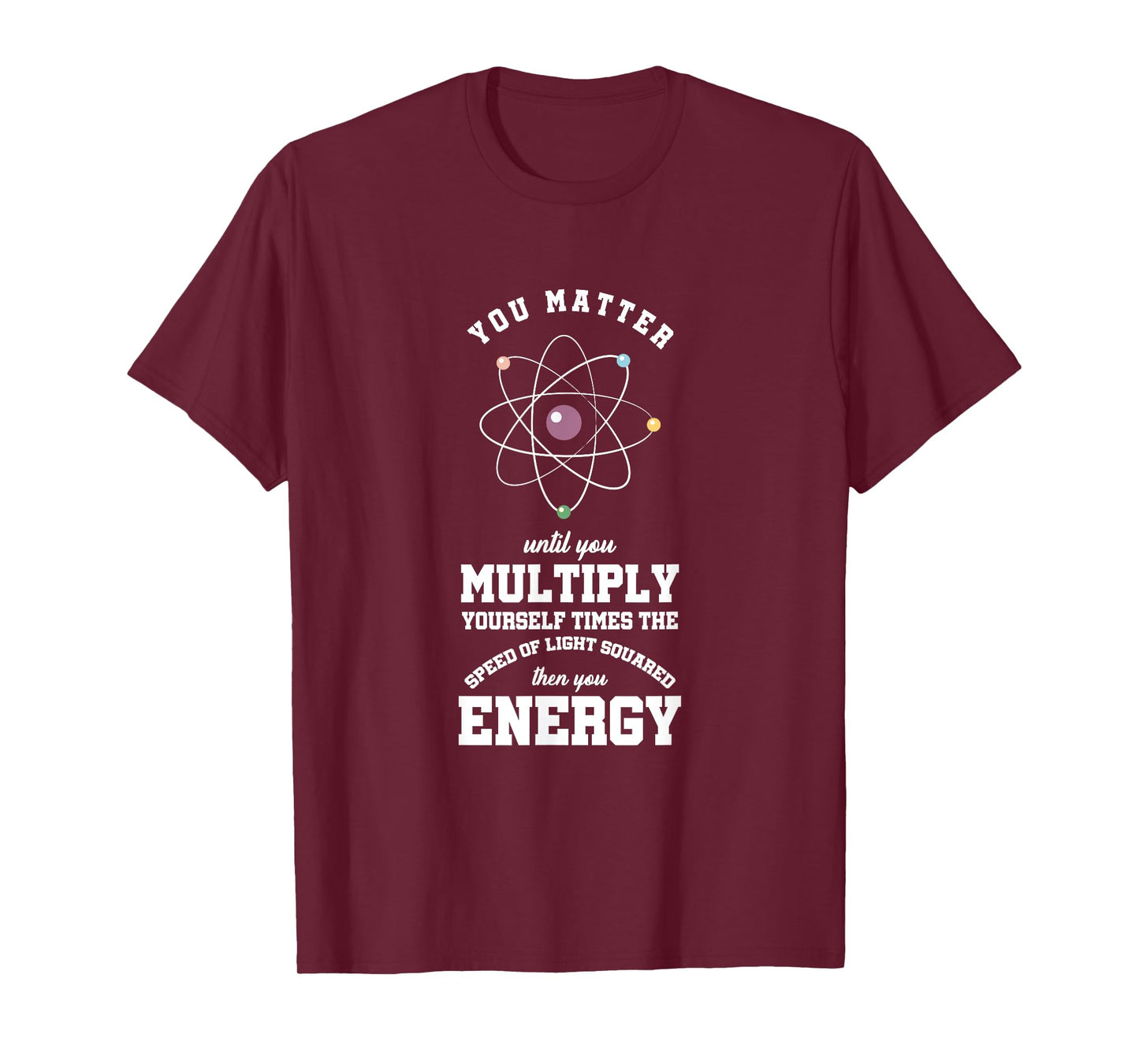 Atomic Energy Chemical Engineer Chemicals Chemist Atom gift T-Shirt