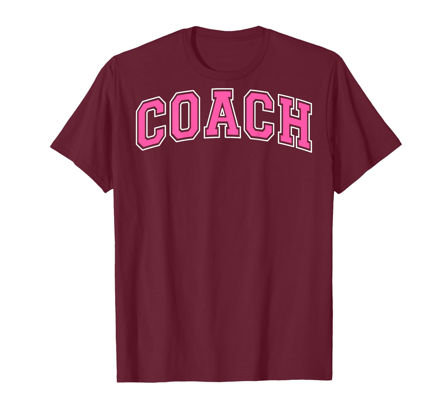 Coach Sports Trainer Vintage Pink White on the back T-Shirt