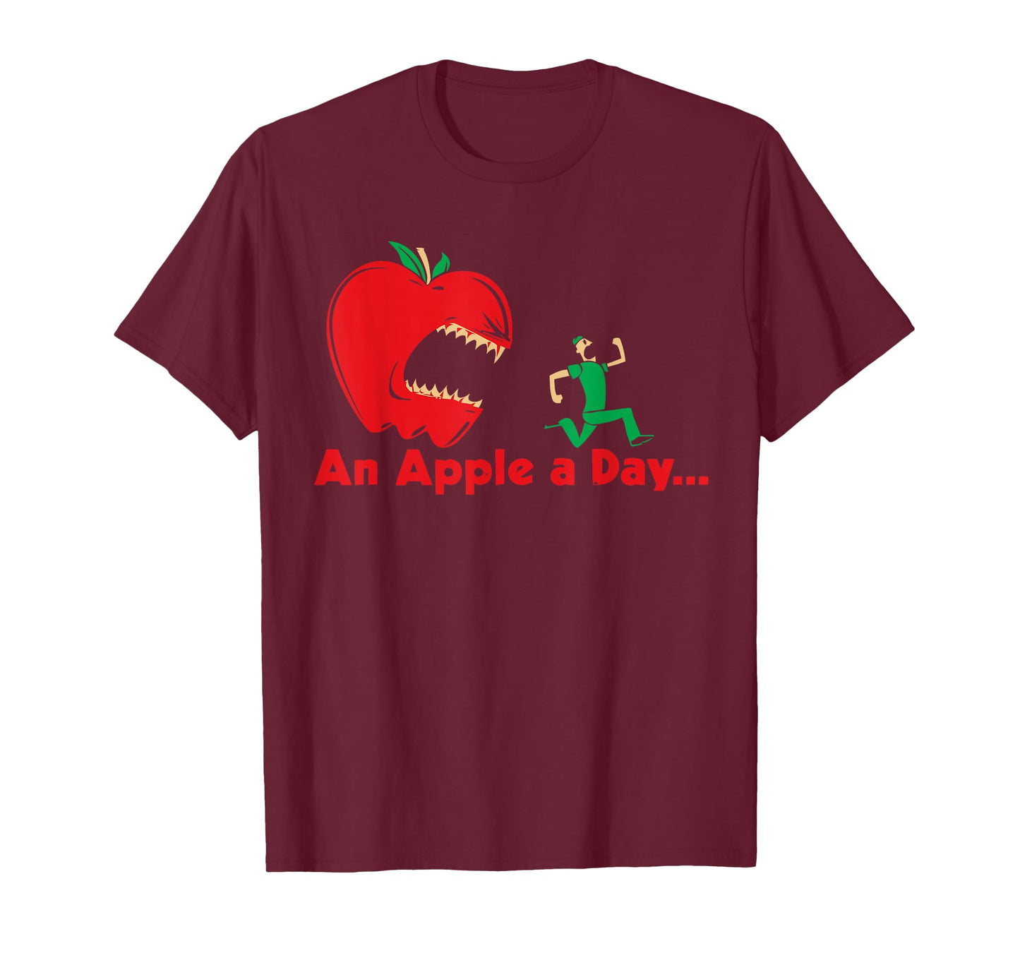 An Apple a Day Keeps the Doctor Away T-Shirt T-Shirt