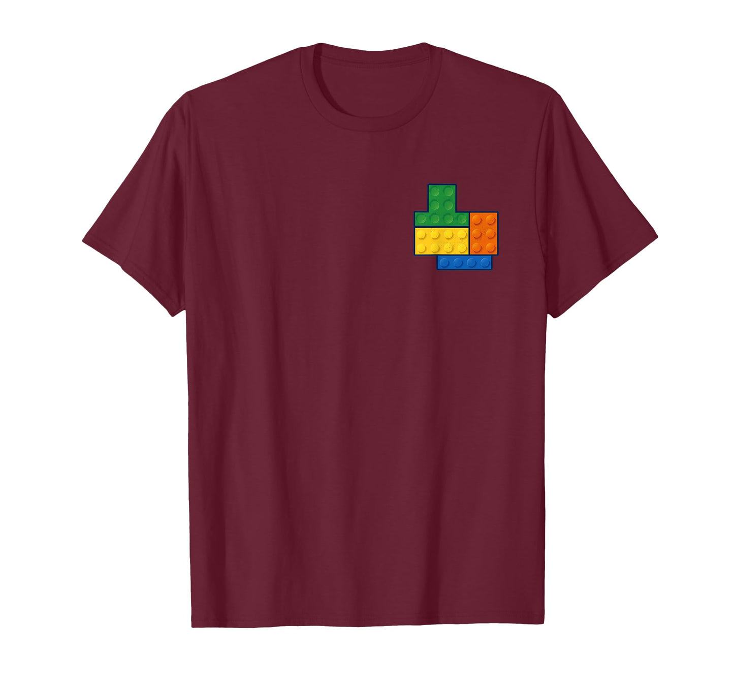 Building Blocks Pocket Master Builder Gamer Men Women Kids T-Shirt