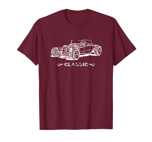 Classic Hot Rod Roadster - T-Shirt T-Shirt