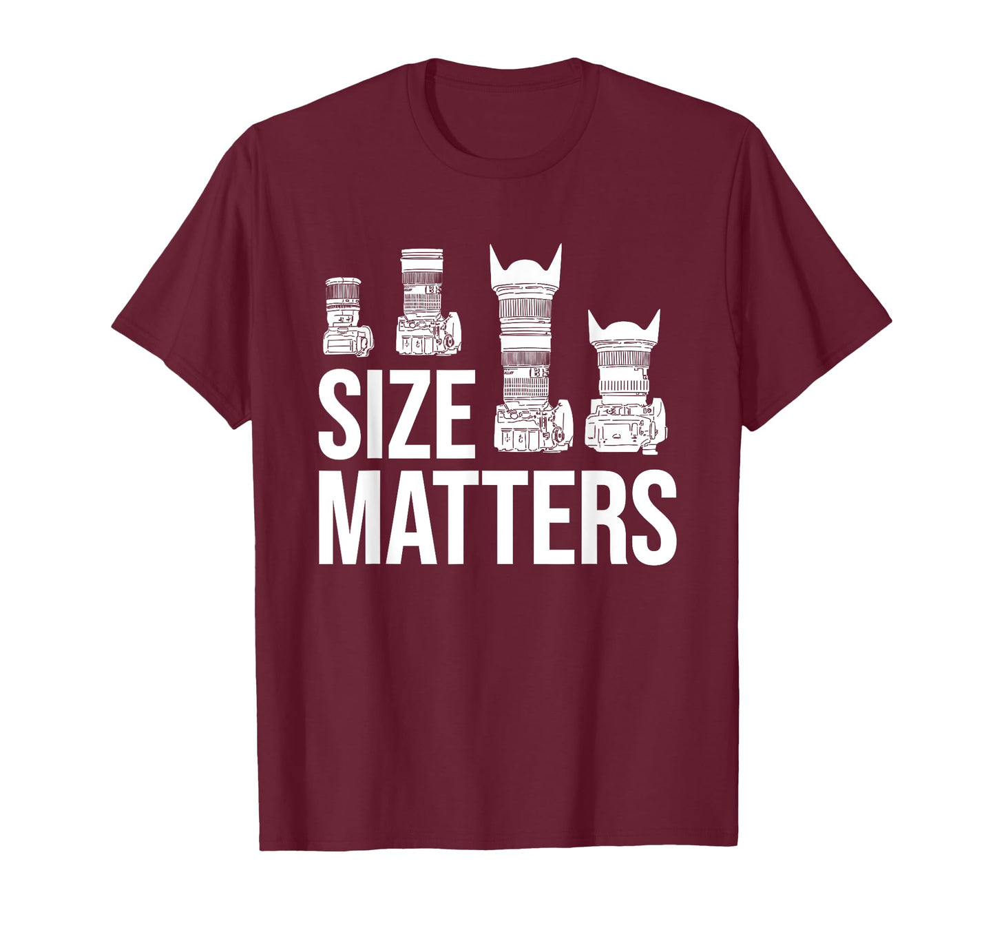 Funny Photography Gift For Men Women Cool Photographer Lens T-Shirt