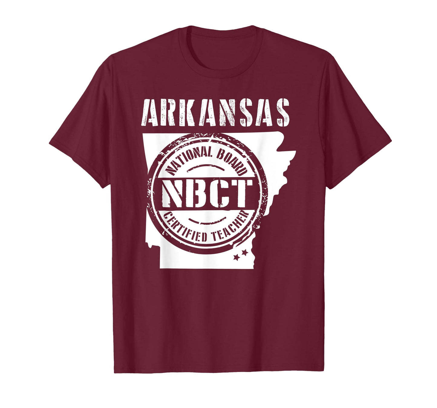 Arkansas National Board Certified Teacher T-Shirt for Men Women