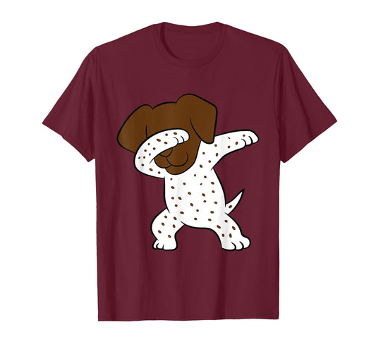 Dabbing German Shorthaired Pointer Cute Dabbing GSP Dog T-Shirt