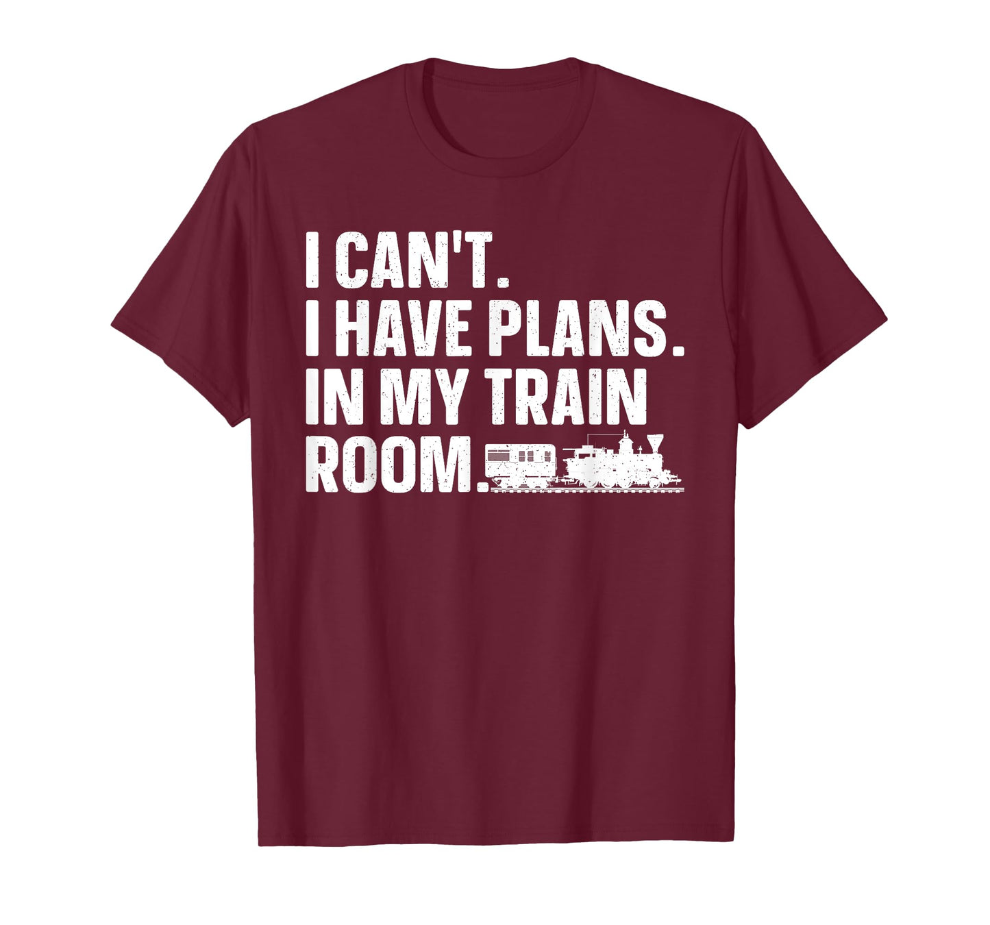 Funny Train Art For Men Women Railroad Conductor Train Lover T-Shirt