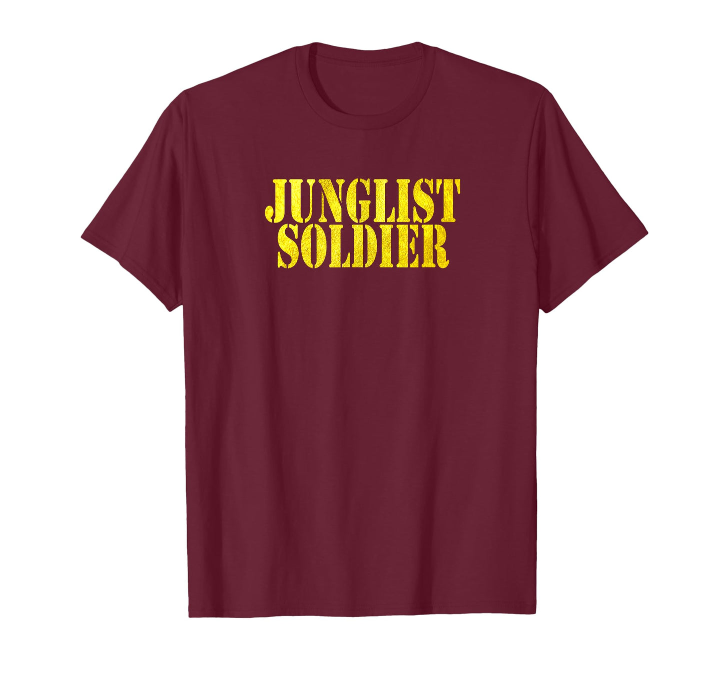 Junglist Soldier Drum & Bass Jungle T-Shirt