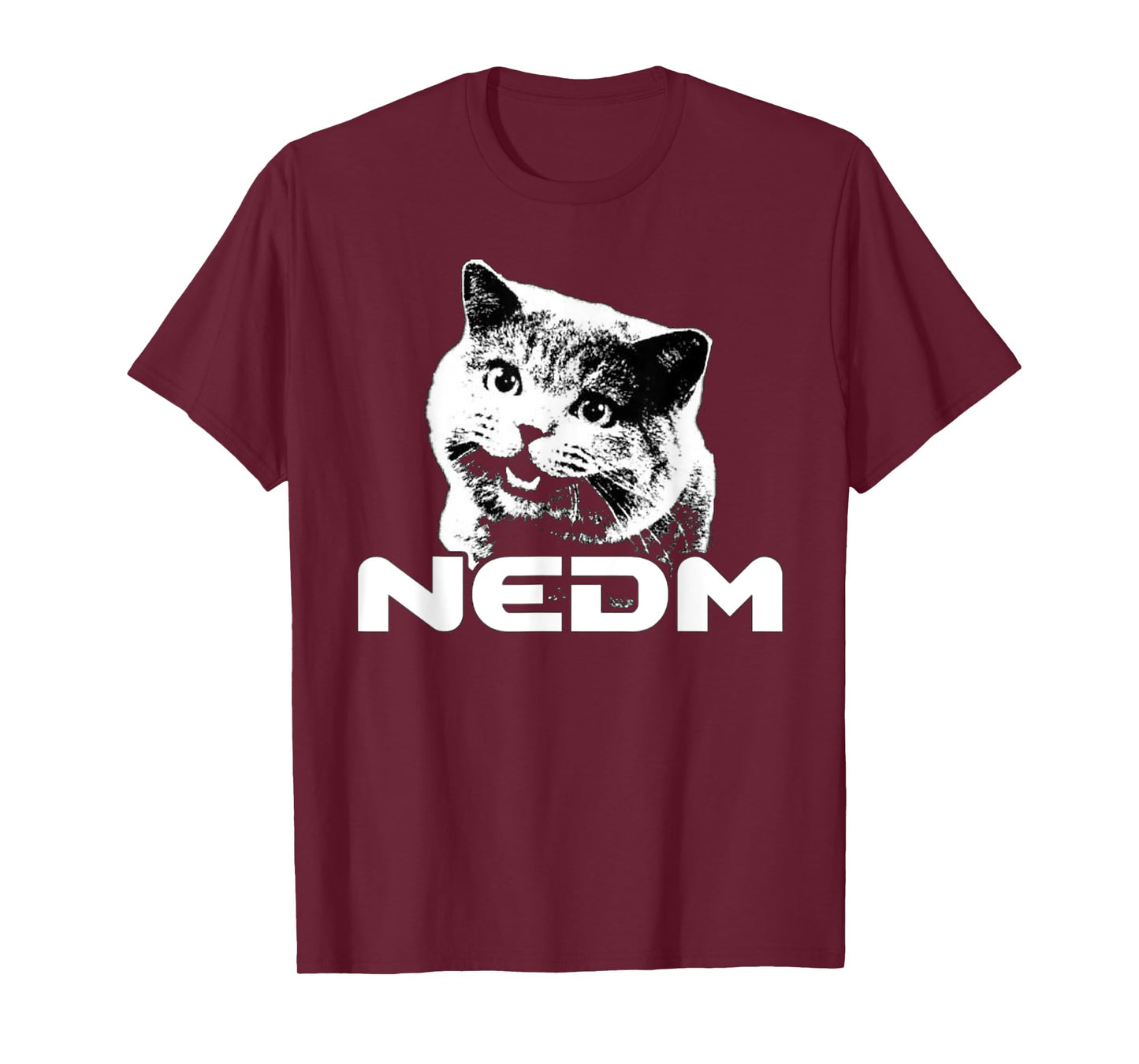 NEDM Not Even Doom Music Internet Cat Kitten Meme T-Shirt