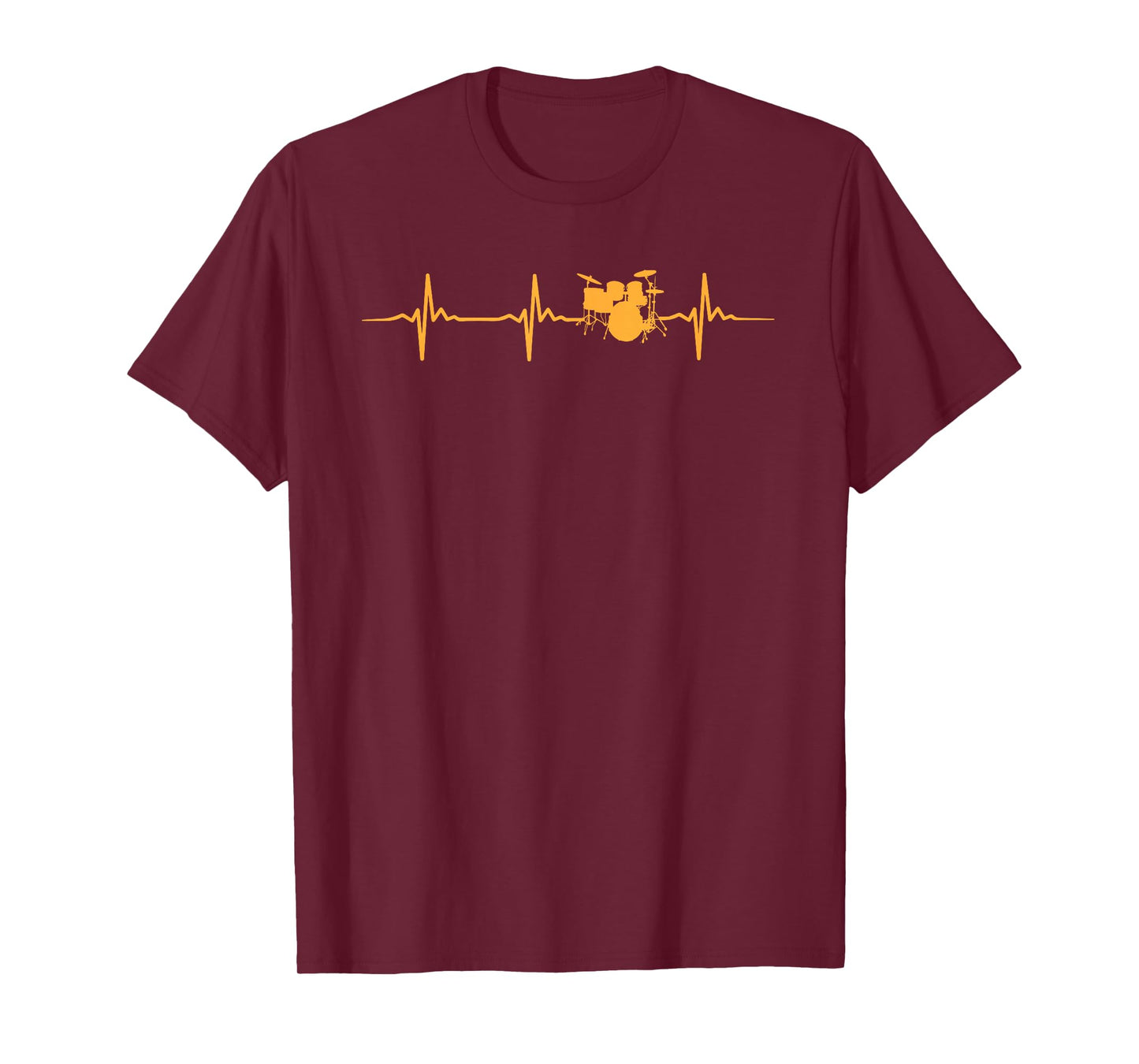 Great Drum Kit Heartbeat Gift Drummer T-Shirt
