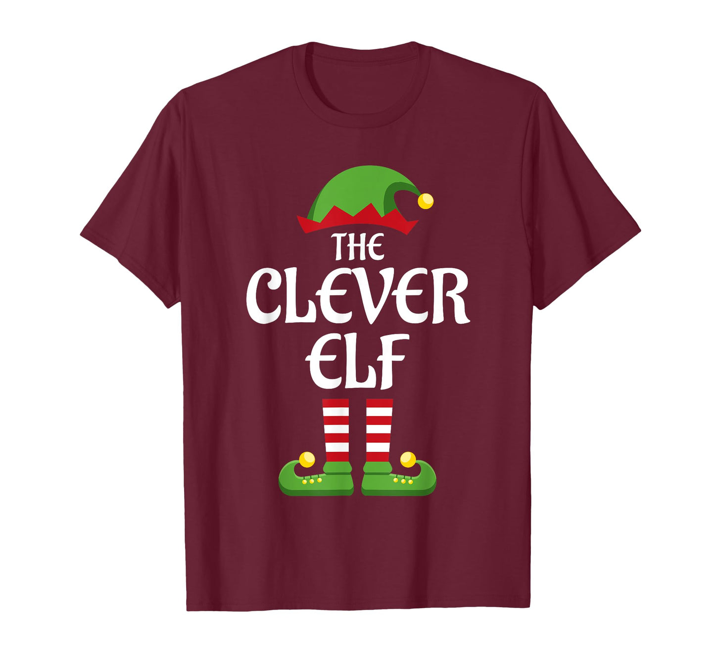Clever Elf Family Matching Group Christmas Smart T-Shirt