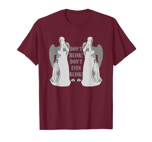 Alert - Weeping Angels - Don't Even Blink 2 - Sci Fi T-Shirt T-Shirt