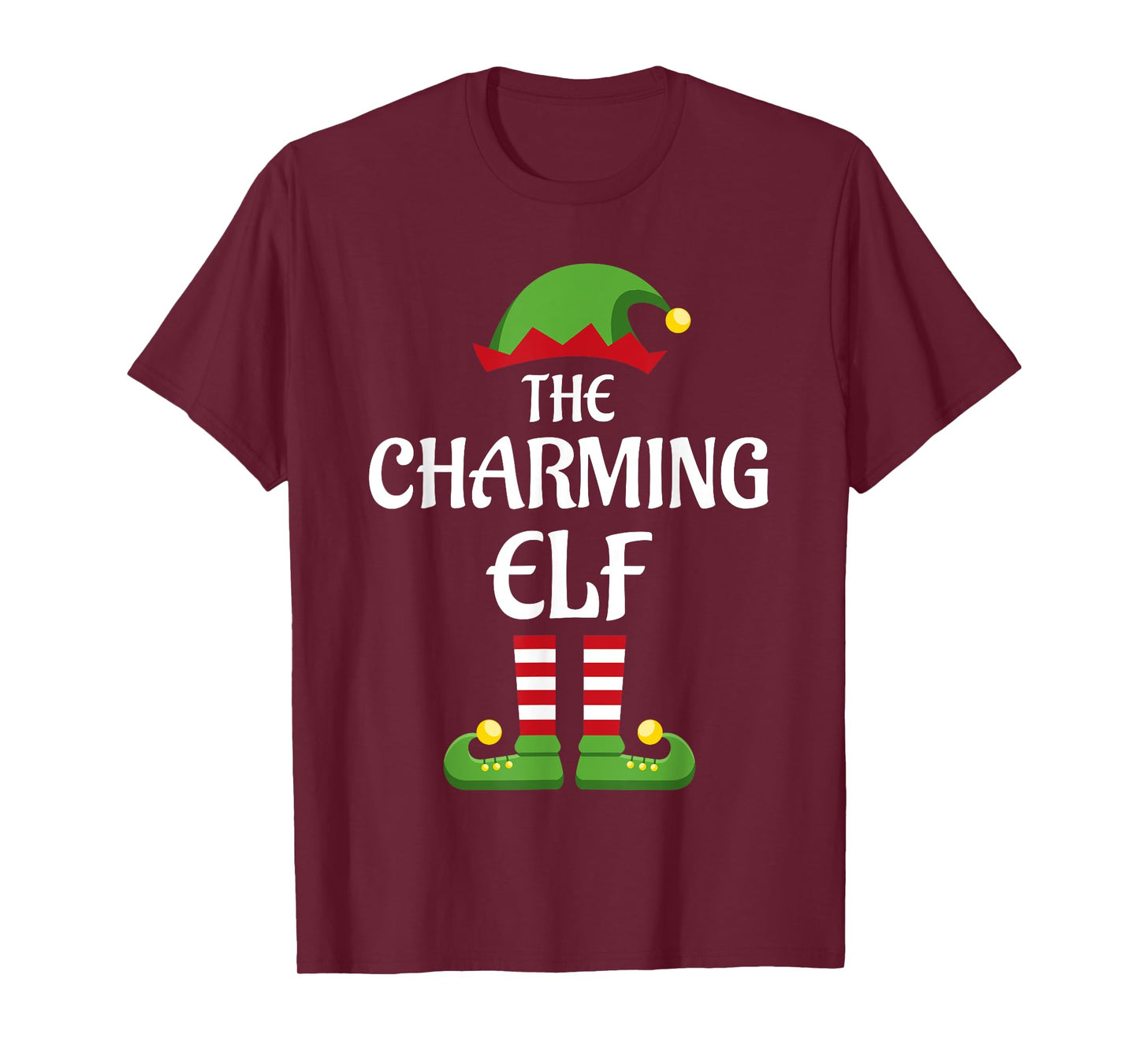 Charming Elf Family Matching Group Christmas T-Shirt