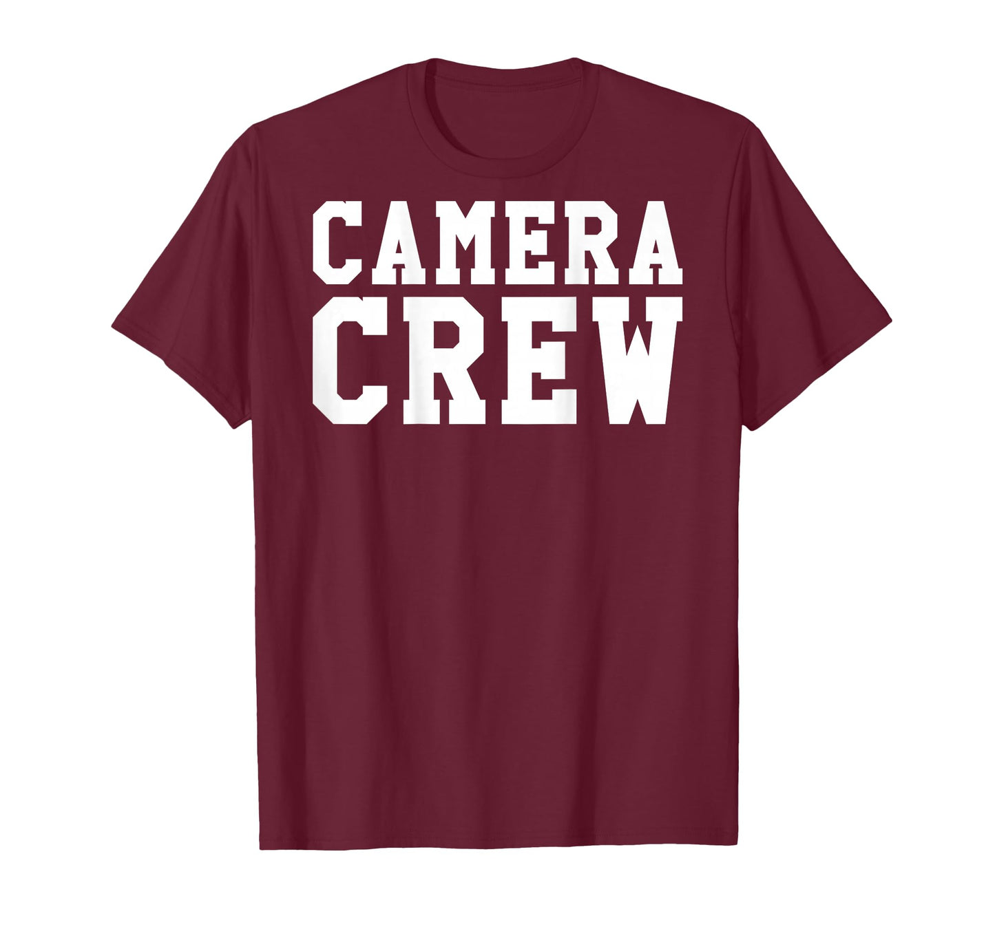 BACK ONLY Camera Crew TV Film Production Shirt T-Shirt